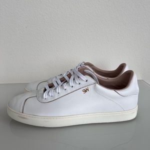 Stuart Weitzman Cristy Leather Sneaker